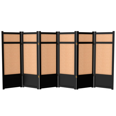 Clarke 4 Ft. Short Folding Screen by World Menagerie