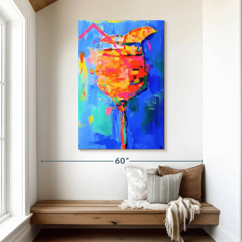 Yarlin Aperol Spritz I, 48" H x 32" W