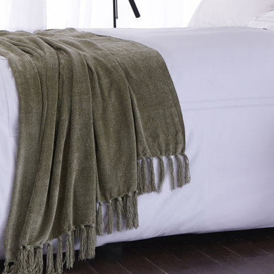 Nestor Hand Woven Throw Blanket