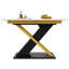 Extendable Metal Base Dining Table