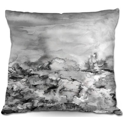 Floral Reversible Throw Pillow
