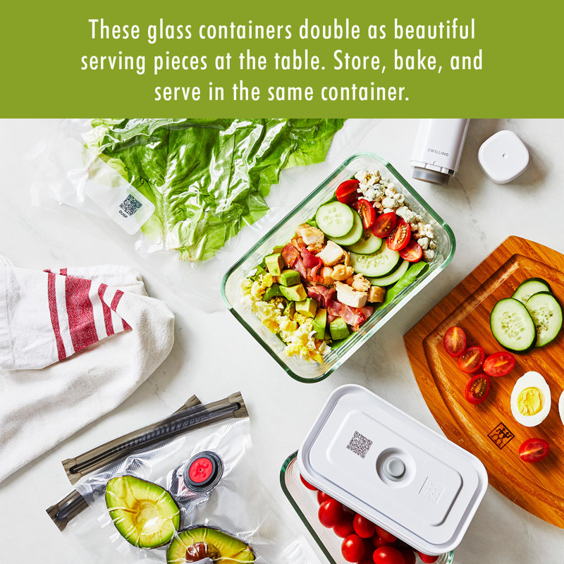 Fresh & Save Meal Prep Assorted Sizes 3 Container Food Storage Set
