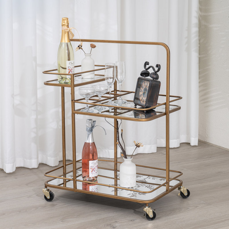 Metal Bar Cart