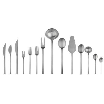 Due 113 - Piece Stainless Steel Flatware Set - Service for 12
