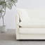Canapé modulaire en U avec repose-pieds réversible, canapé d'angle convertible 5 places avec 2 repose-pieds, canapé moderne minimaliste et canapé pour le salon, blanc