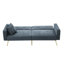 176cm Upholstered Convertible Sofa