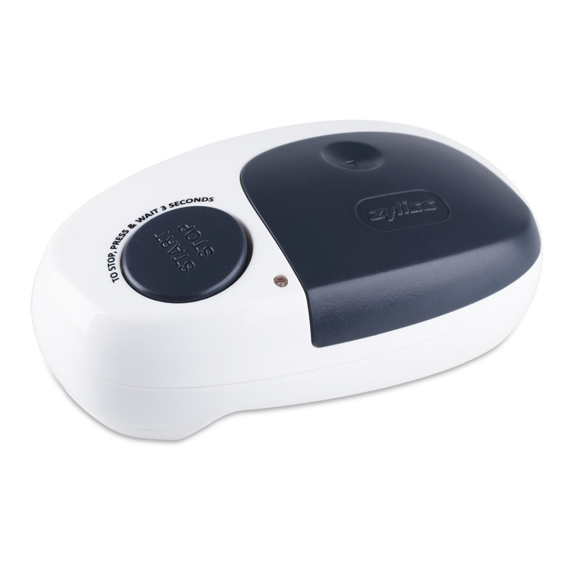 Zyliss Ergonomic Gray and White Electric Can Opener