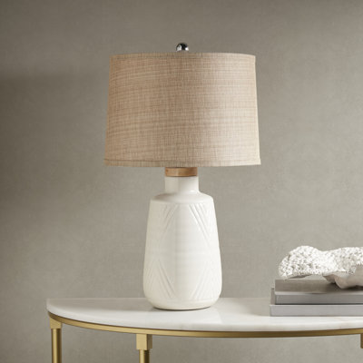Kennebec Textured Ceramic Table Lamp