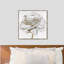White Gold Peony Framed Graphic Art Canvas-38633765