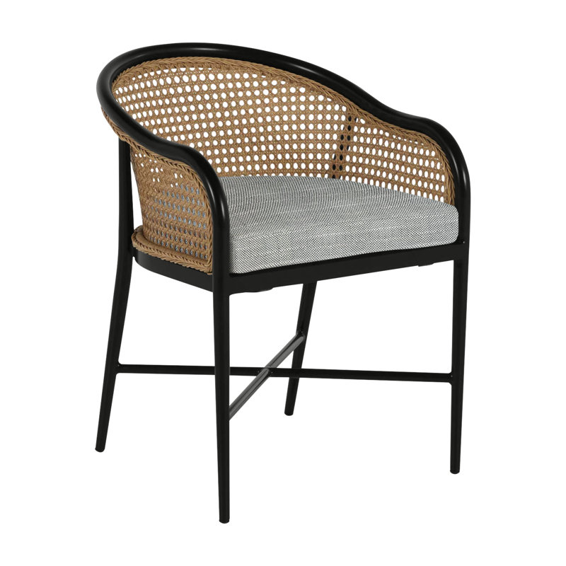 Havana Arm Chair, No Welt, Black, Perigold Key Figure Mineral