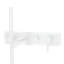 Garniture de douchette de baignoire murale avec inverseur et douchette-712875235