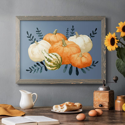 Automne orange et blues I