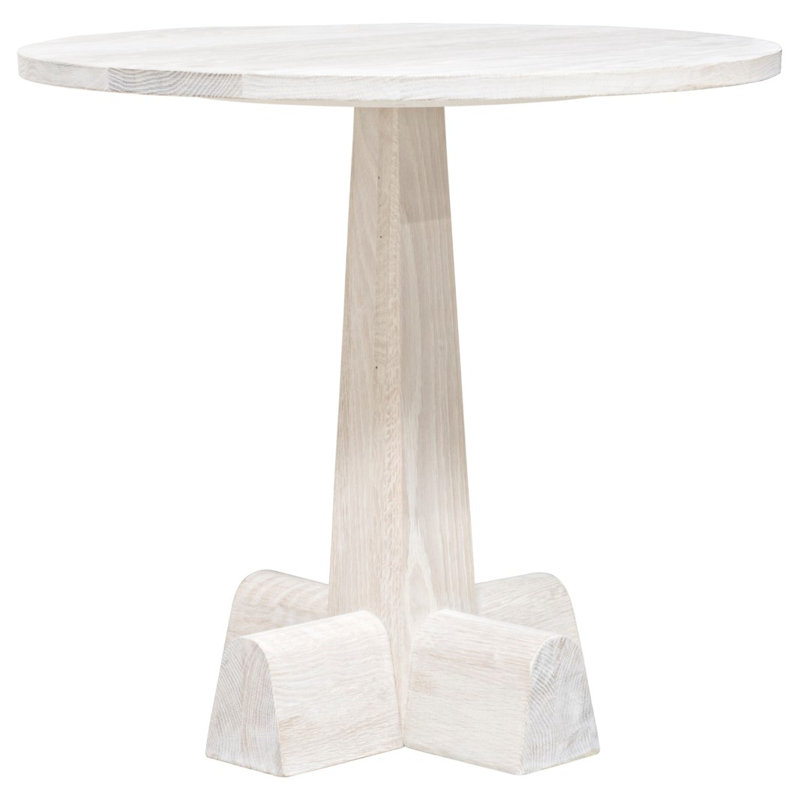 Camellia Solid Wood End Table