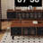 Retro design solid wood coffee table