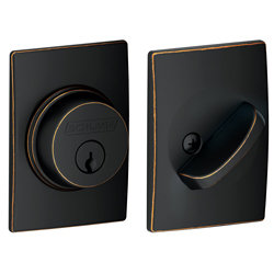 Single Cylinder Deadbolt with Trim