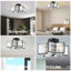 Aneres 2 - Light 41cm Unique/Statement Star Semi Flush Mount Light-117858790