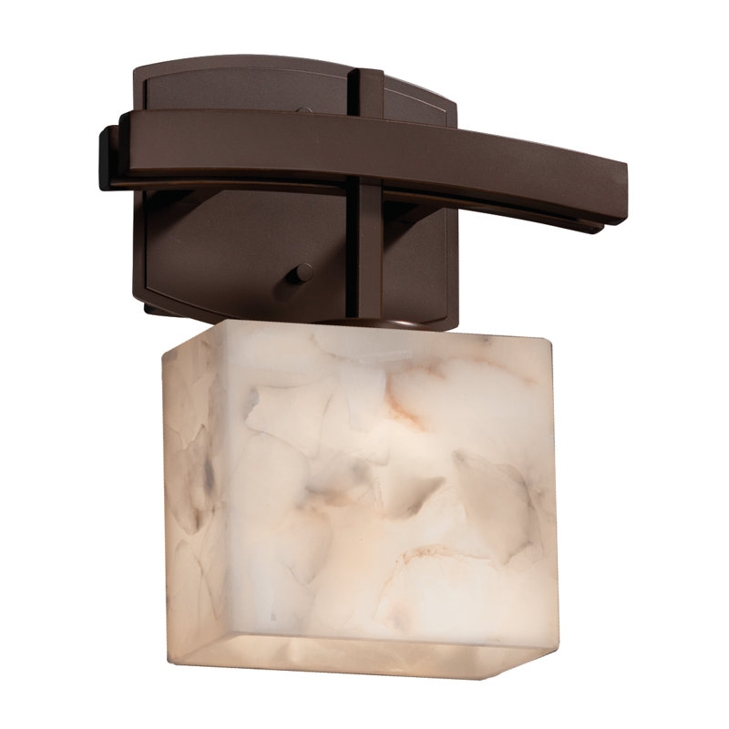 Asae LED Armed Sconce, Brushed Nickel