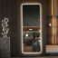 64"X21" Full Length Floor Mirror LED Whole Body Mirror, Wall Mounted  Mirror With Lights, Bedroom Full Size Body Mirror With Dimming & 3 Colour Modes