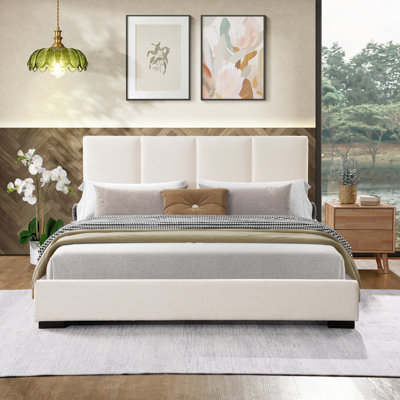 Lit plateforme Birch Boucle