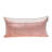 Parkland Collection Milo Transitional Quilted Pink Throw Pillow-64709998