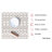 Marshanna Nord Trellis Ivory Indoor/Outdoor Flat-Weave Area Rug-90864510
