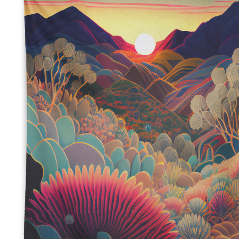 Polyester Tapestry, 32" H x 39" W