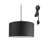 Abdul-Hannan 2 - Light Black Single Pendant-898872725-813640792