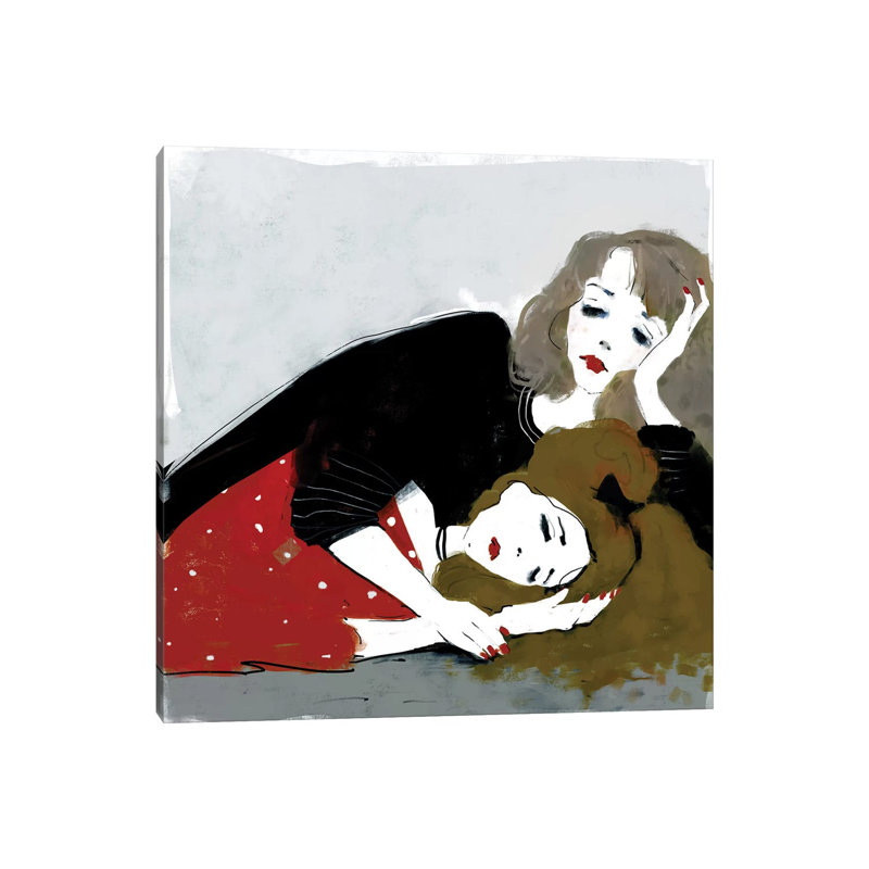 All Night Long by Anikó Salamon - Wrapped Canvas Print, 30.48cm H x 30.48cm W