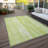 Jannai Washable Abstract Indoor / Outdoor Rug-1146415525