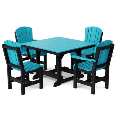 Heritage 5-Piece 44" x 44" Dining Set