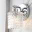 Éclairage pour salle de bain à DEL en fer à motif campagnard en fer Frances-754815027