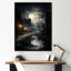 «Moody Night Factory Aesthétique II», reproduction sur toile