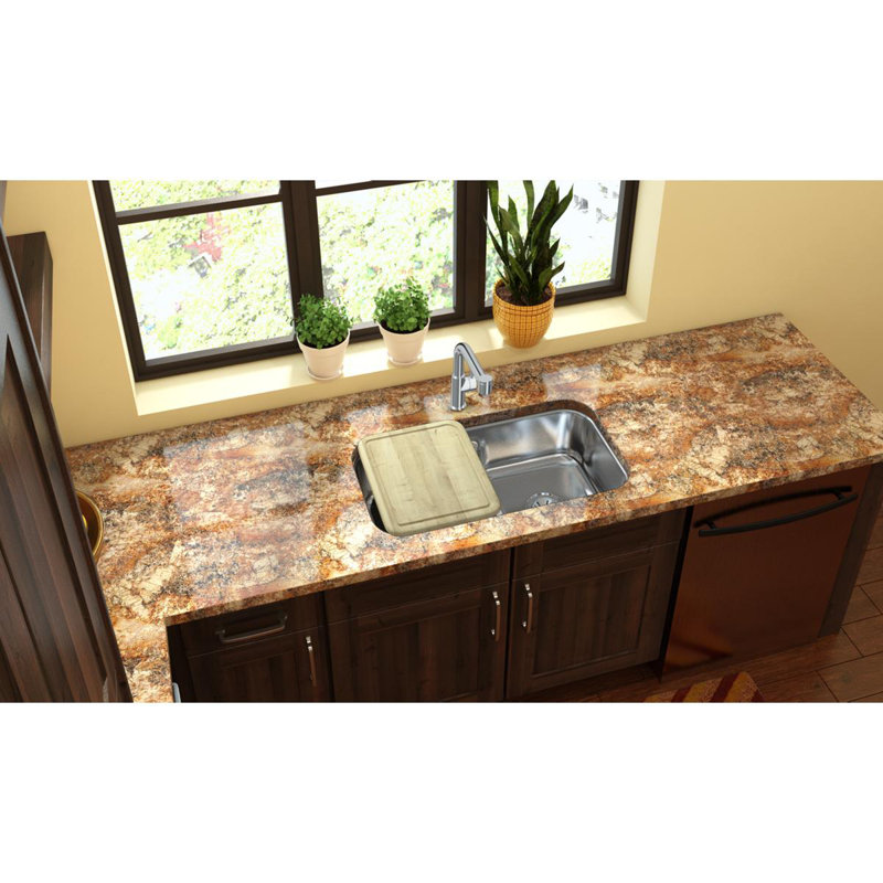 Elkay Maple Wood Cutting Board, 13.5" L x 17" W