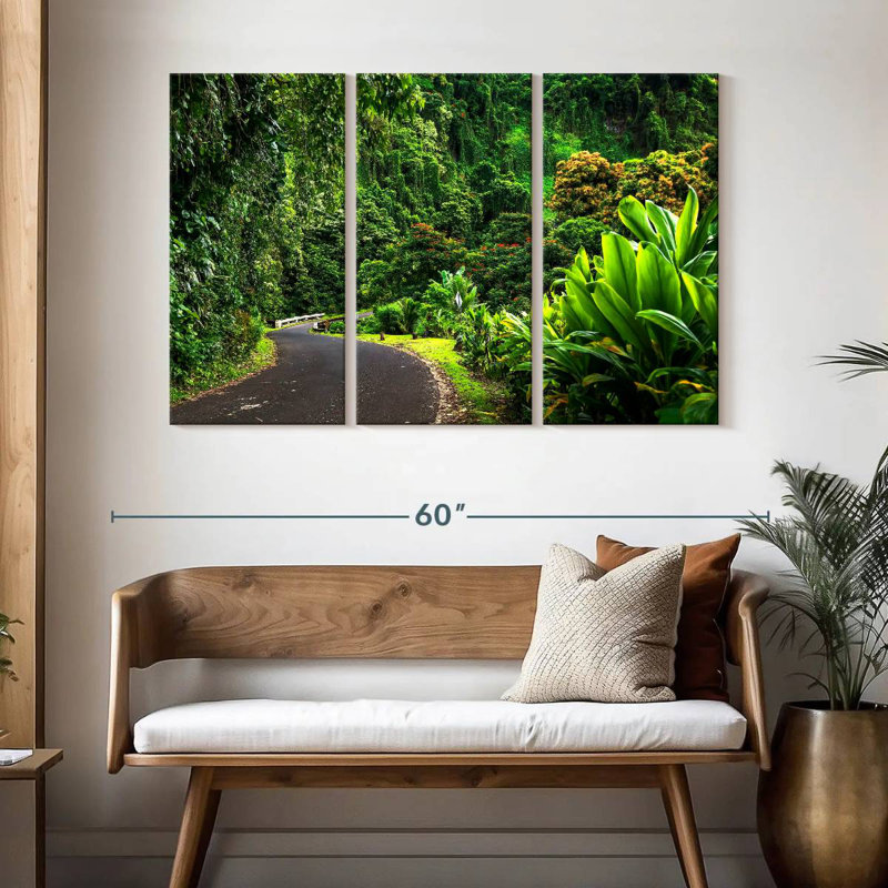 Sebbie Hawaii Jungle Road, H 32 po x l 50 po