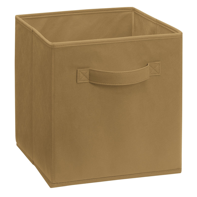 Cubeicals Fabric Drawer, 1, Light Brown