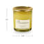 Bougie ILLUME Verde, couvercle lime et citronnelle