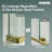 56" - 60" W x 76" H Single Sliding Frameless Shower Door with Cleancoat Glass-101184875