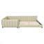 Lit plateforme tapissier grand et simple TG, lit mère et enfant, similicuir-495890942