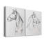 Bridle Portraits I, toile tendue avec châssis de qualité supérieure - prête à être accrochée-640528402