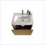 Meuble-lavabo moderne avec lavabo en céramique blanche-2076885033