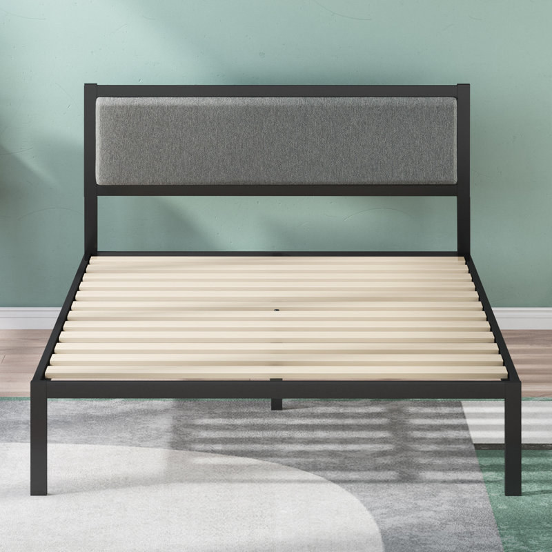 Yoplac Upholstered Bed Frame, Double (4'46)