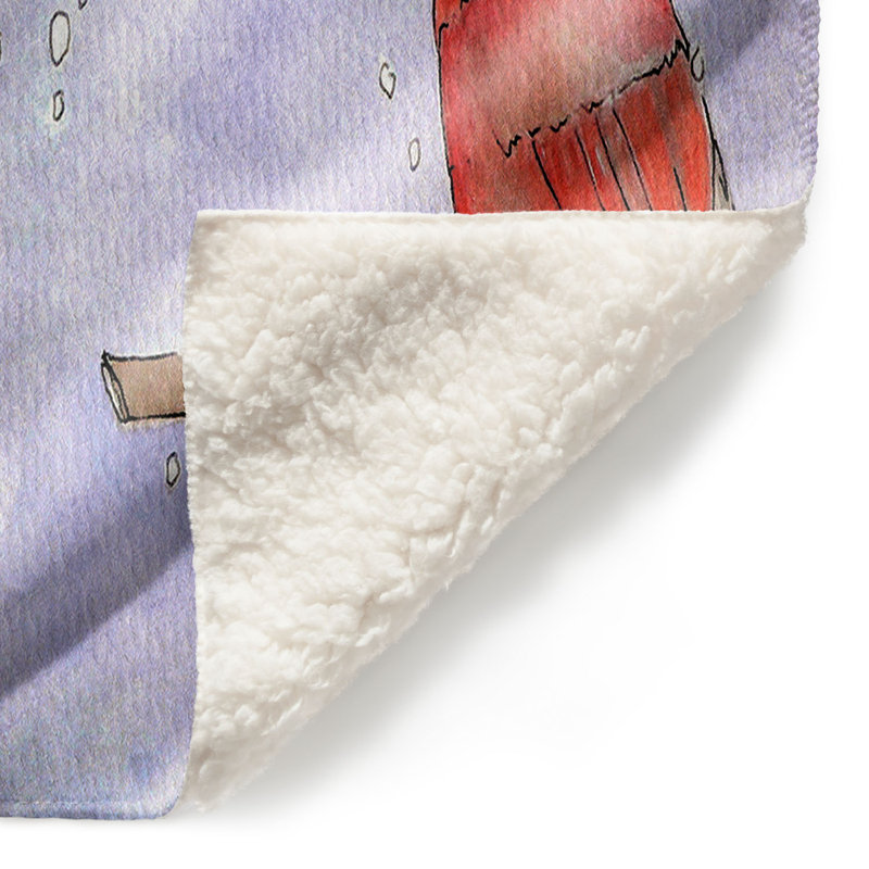 Couverture  Cordial Cardinals, 68 po x 80 po