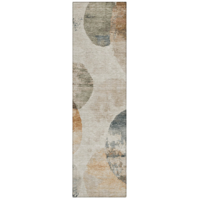 Machine Washable Indoor/Outdoor Micelotta ACN2346 Abstract Rug