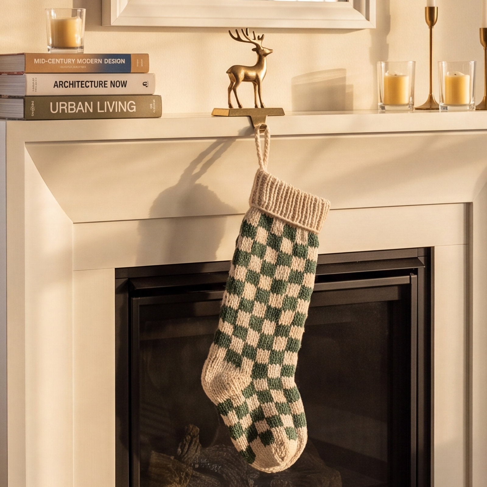 Damier Stocking, Green