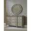 Commode 9 tiroirs avec miroir Ainsley