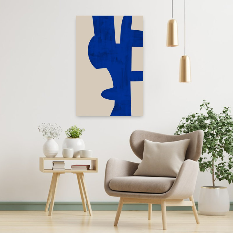 Art contemporain, art moderne abstrait, H 36 po x l 24 po
