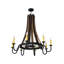 Rustic Lodge 8 - Light Chandelier