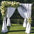 Metal Arbour in White