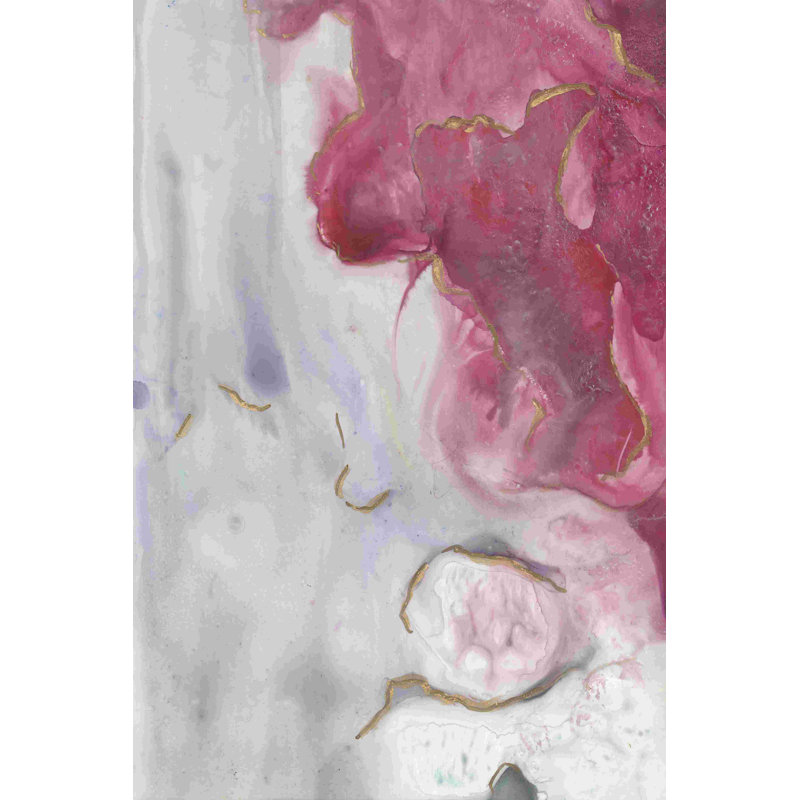 «Magenta Dream II» par Joyce Combs - impression sur toile tendue, H 18 po x l 12 po