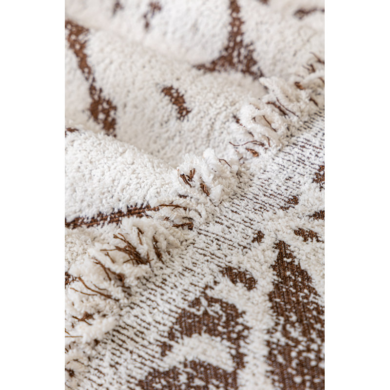 Housse pour canapé en chenille, Chenille café, H 0,2 po x l 134 po x P 71 po